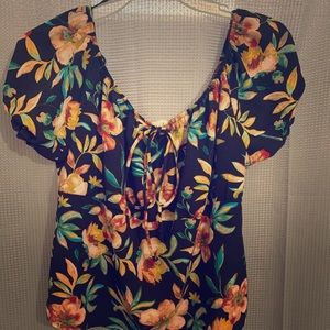 Off the shoulder shirt